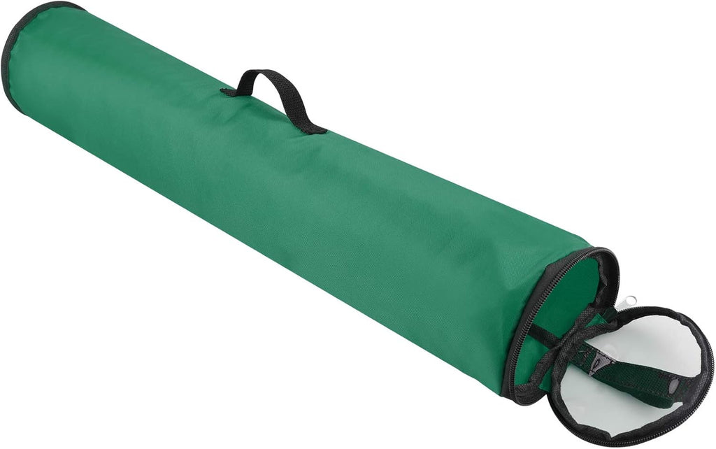 50inch Christmas Wrapping Paper Storage Bag Gift Wrap Storage Containers with Clear Lid Bed Storage Container for Holiday Storage of Gift Bags, Wrapping Paper, Ribbon, and Bows