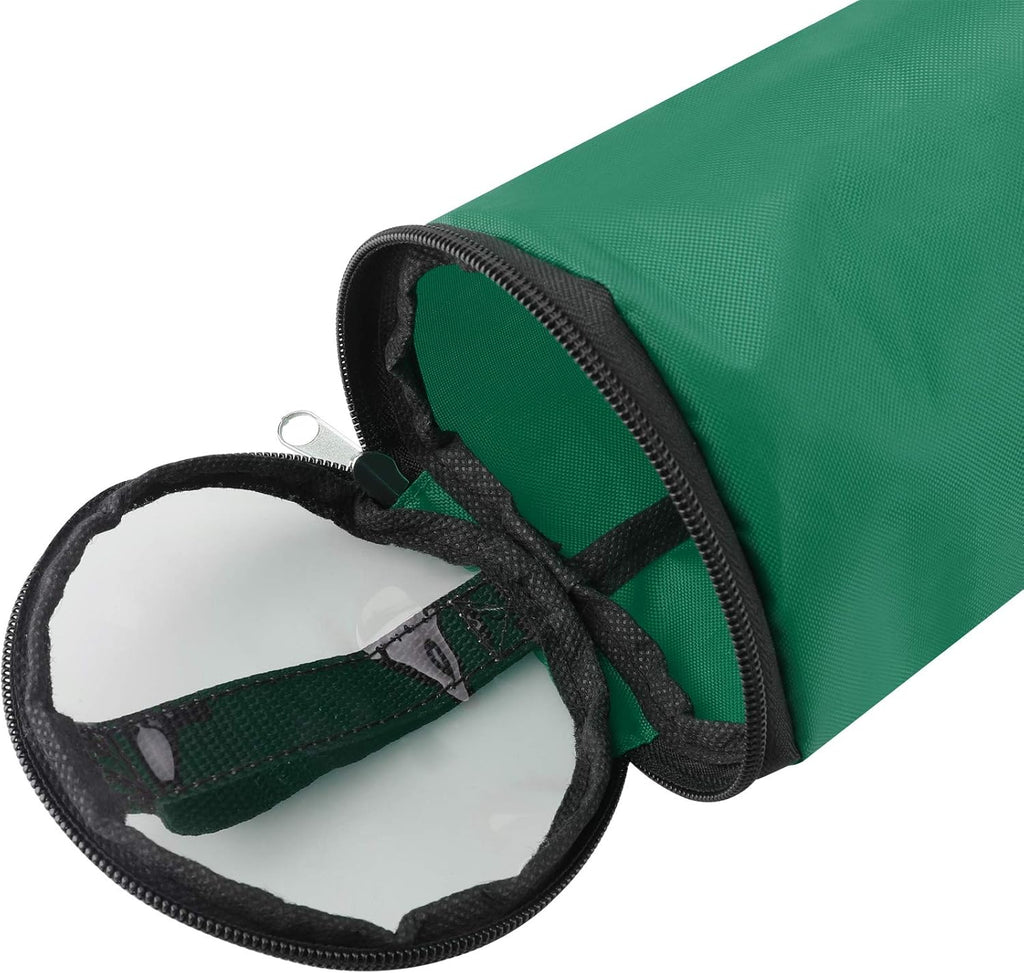 50inch Christmas Wrapping Paper Storage Bag Gift Wrap Storage Containers with Clear Lid Bed Storage Container for Holiday Storage of Gift Bags, Wrapping Paper, Ribbon, and Bows