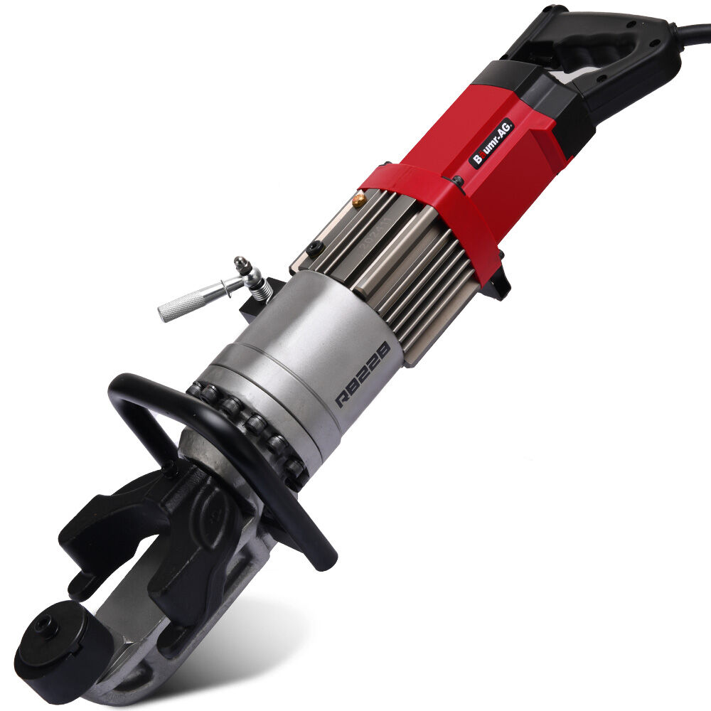 BAUMR-AG 10-22mm 1200W Heavy-Duty Electric Hydraulic Rebar Bender, Car ...